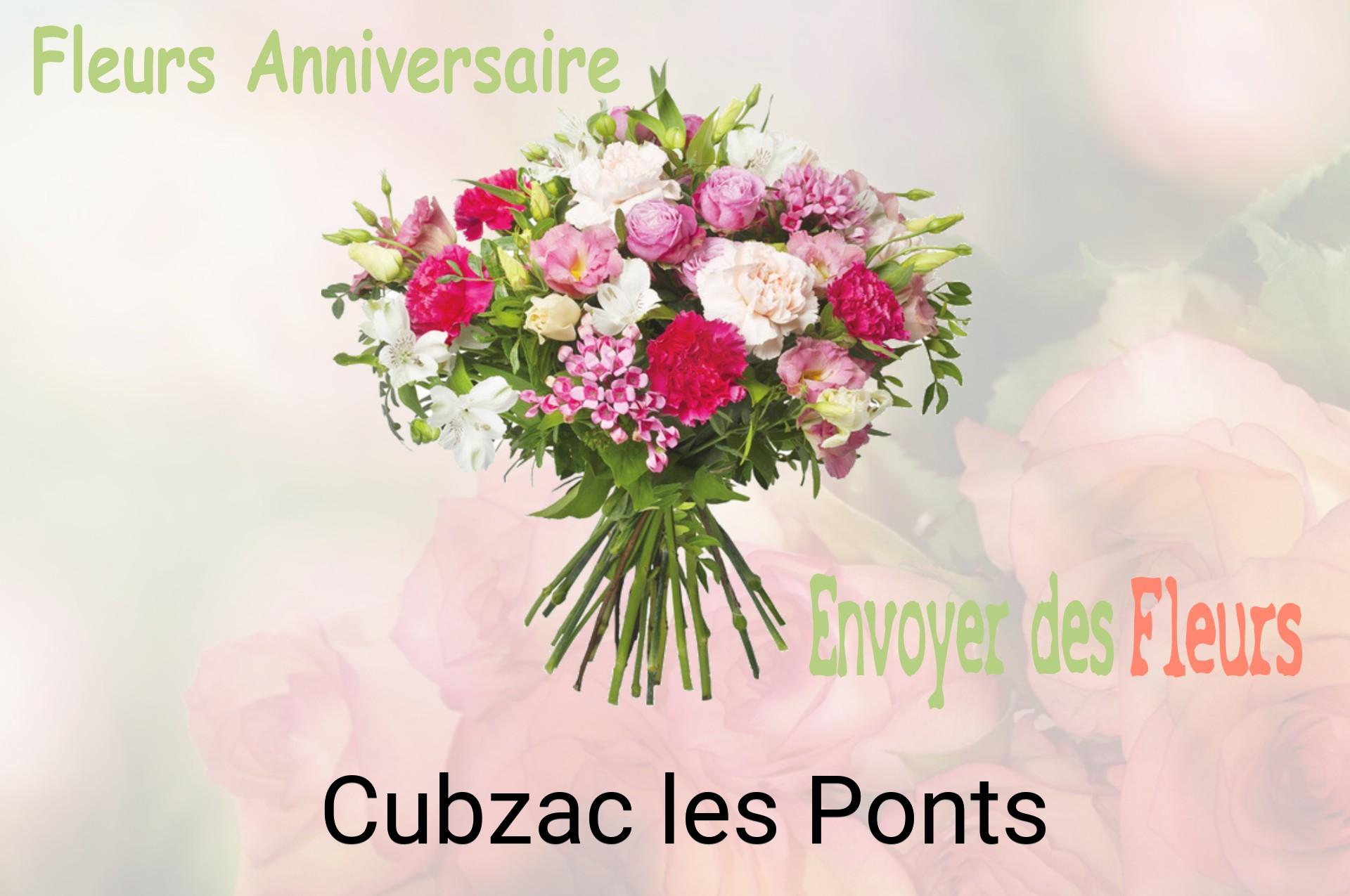 Bouquet de fleurs d’anniversaire livré à Cubzac-les-Ponts