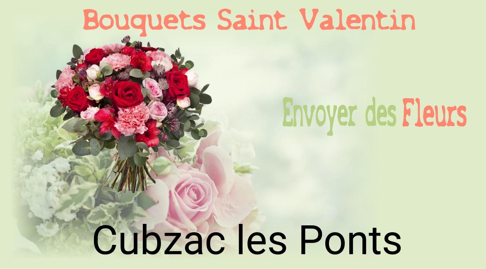 Roses de Saint-Valentin livrées à Cubzac-les-Ponts